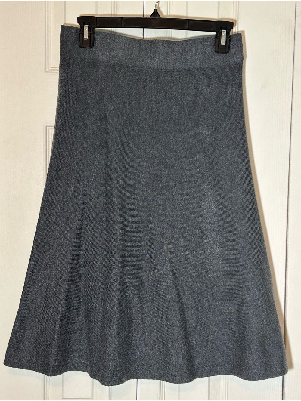 Liz Claiborne Dark Gray A-Line Skirt